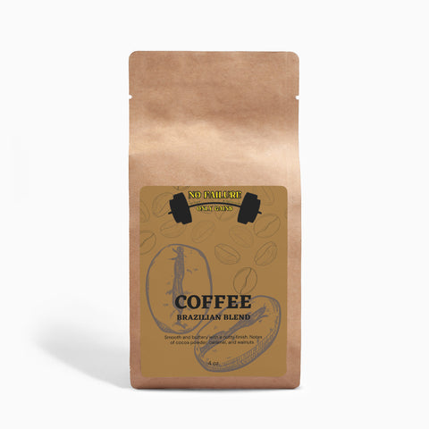 Single Origin Brazilian Blend 4oz - No Failure Only Gains
