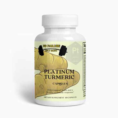Platinum Turmeric Capsules - No Failure Only Gains
