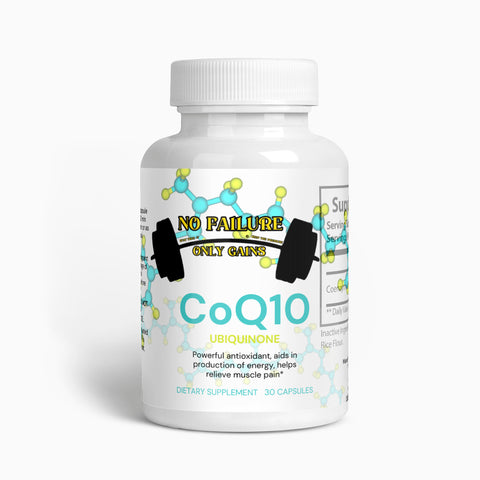 CoQ10 Ubiquinone Dietary Supplement - No Failure Only Gains