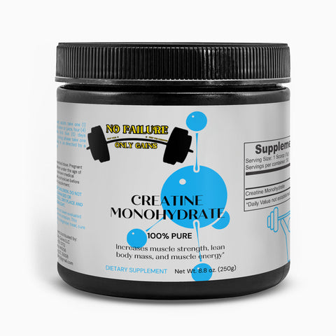 Creatine Monohydrate Supplement - No Failure Only Gains